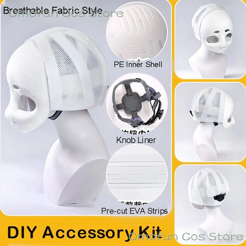 Anime Cosplay With Mask - Voor Fursuit Kigurumi DIY Materiaal Hoofddeksels