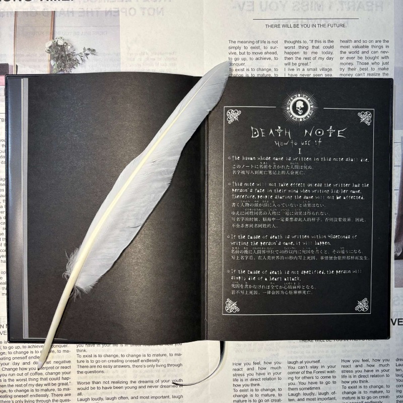 Death Note Replica - Nieuw verzamelbaar Death Note notitieboekje School