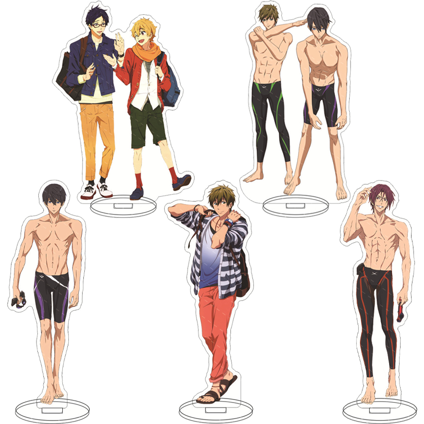 Anime Cosplay Rental - 16CM Anime Acrylfiguur Gratis! Nanase Haruka