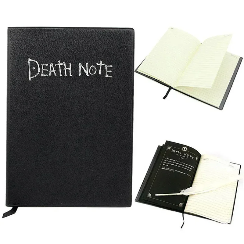 Death Note Replica - A5 Anime Death Note Notebook Set