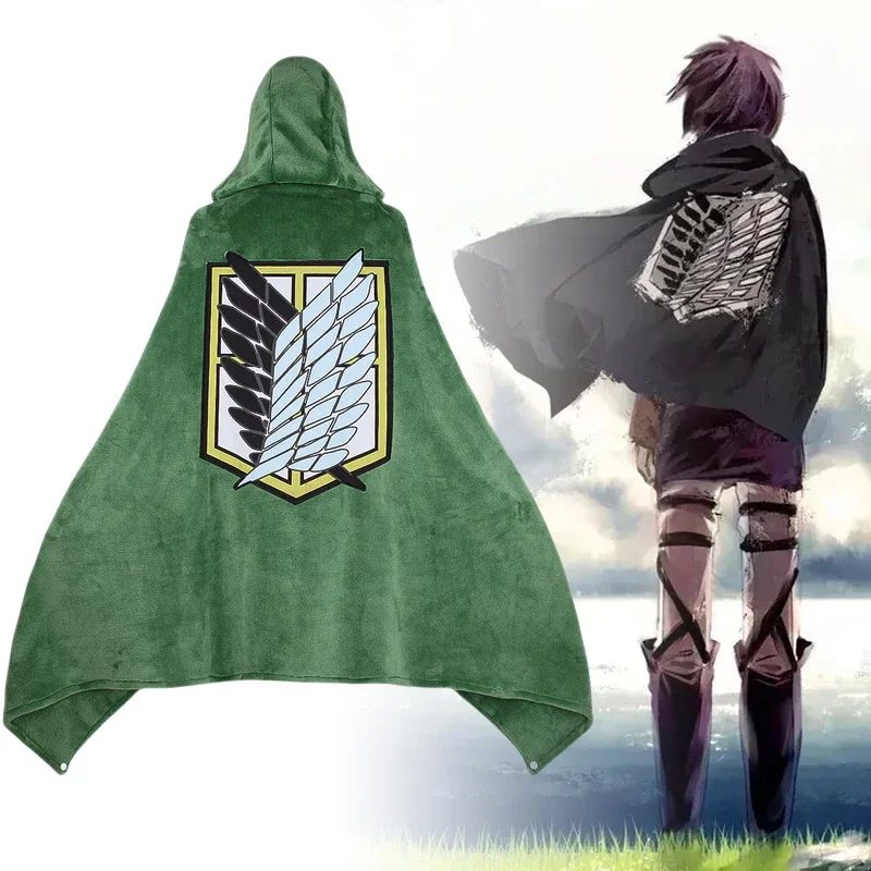 Attack Titan Cloak - Aanval op Titan Deken Plaid Anime