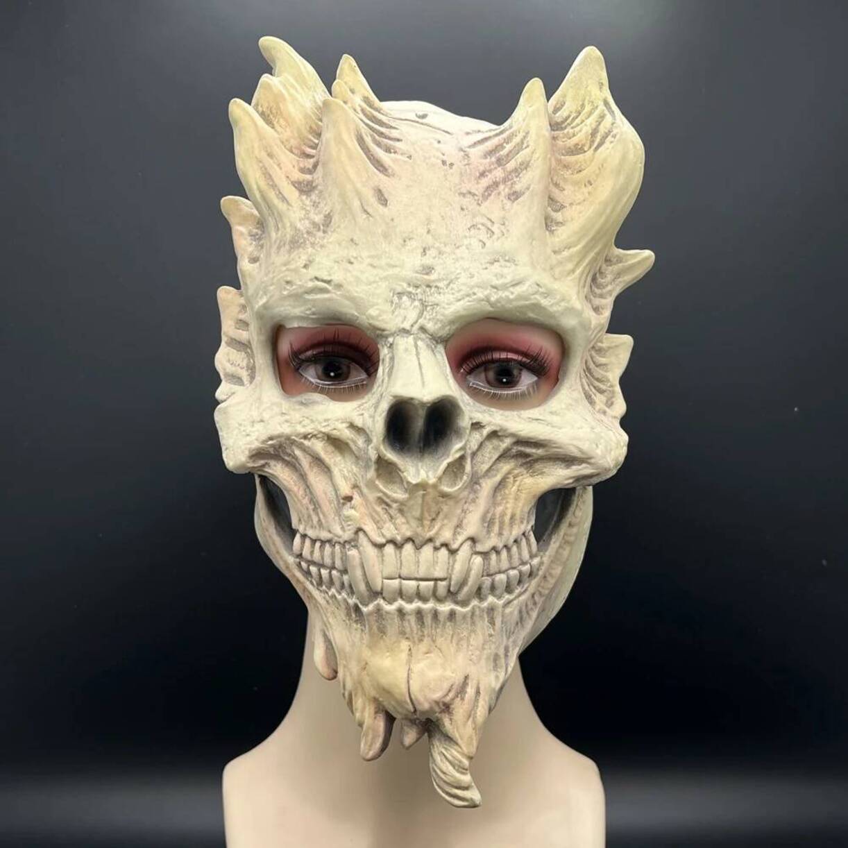 Anime Cosplay With Mask - Creatief doodshoofd demonmasker horror Halloween masker
