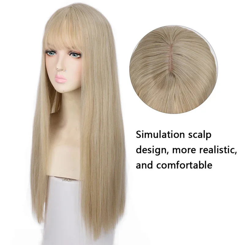 Cosplay Anime Pink Hair - 2026 Houyan synthetisch lang steil haar