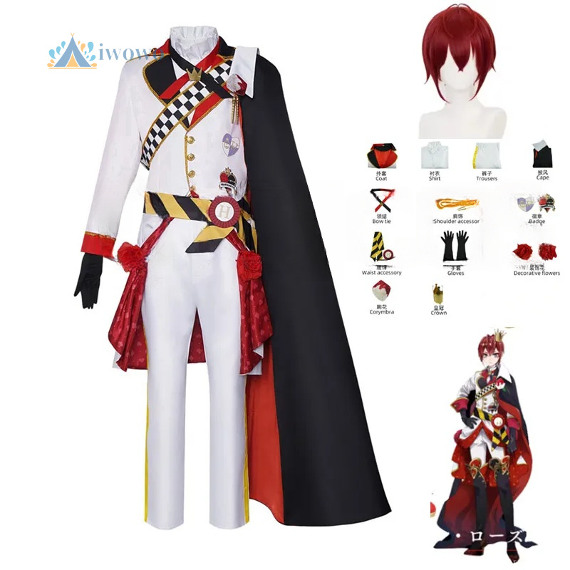 Anime Cosplay For Halloween - Twisted Wonderland Cosplay Riddle Kostuum Halloween