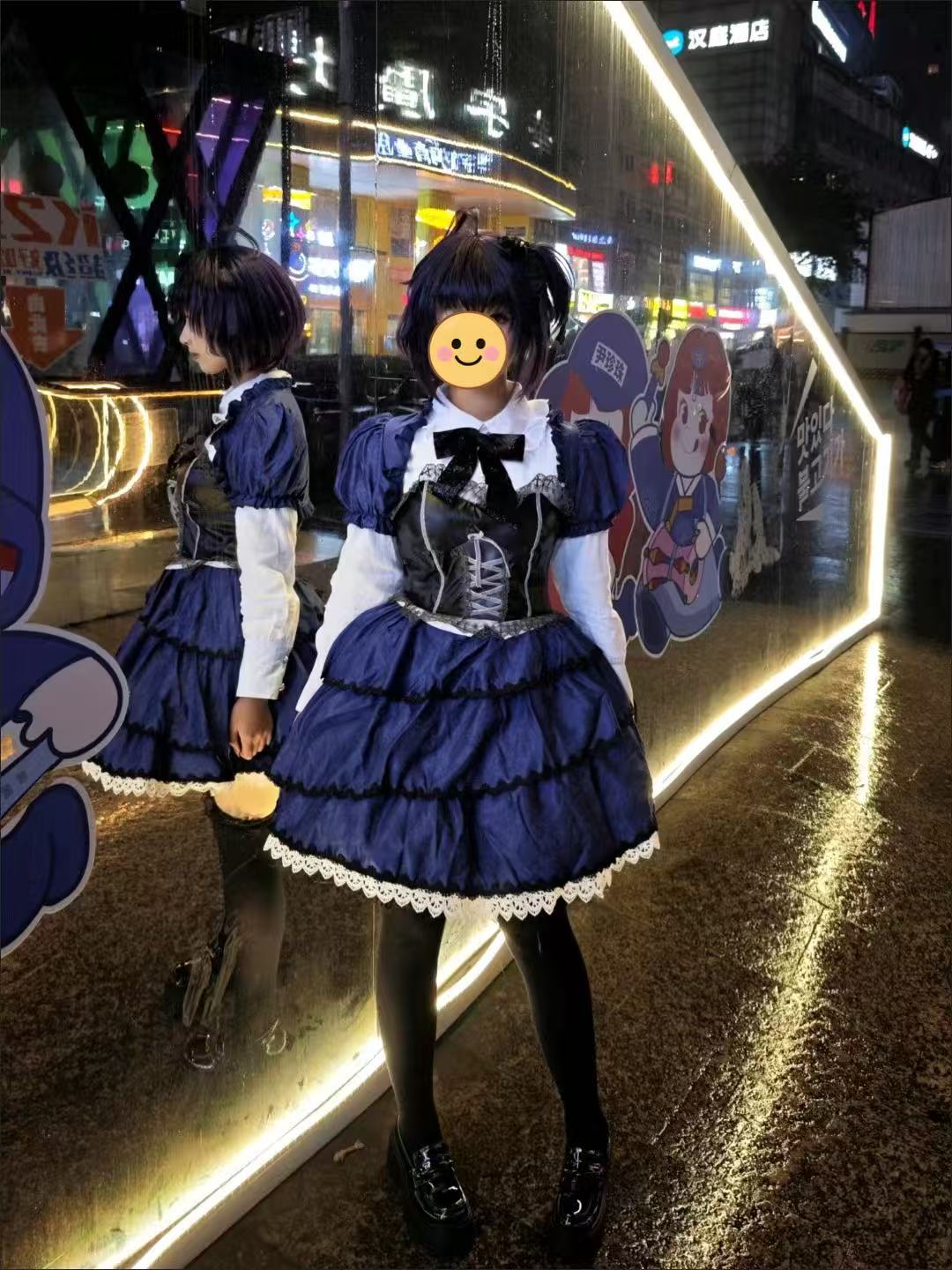 Anime Cosplay Lolita - Rikka Takanashi Cosplay Kostuum Chūnibyō Demo
