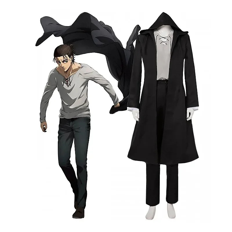 Attack Titan Cloak - Aanval Op Titan Jaeger Eren Cosplay