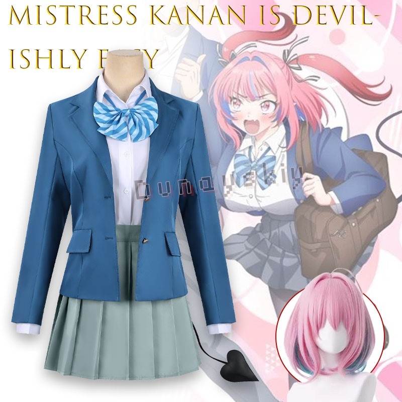 Easy Female Anime Cosplay - Meesteres Kanan Is Duivelsgemakkelijk Kōketsu Kanan
