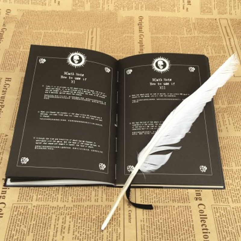Death Note Replica - Nieuwe Japanse animatiesimulatie Boutique Feather Death