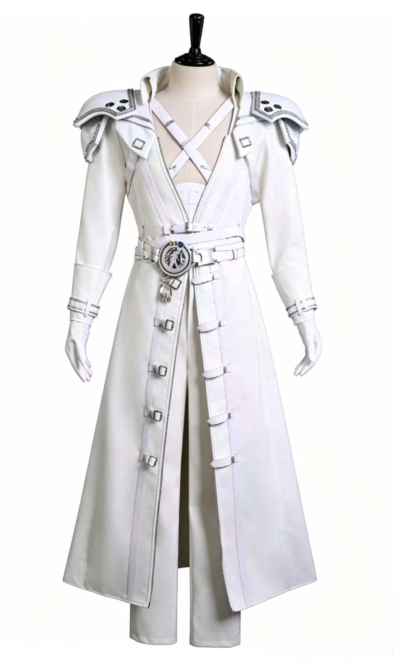 Anime Cosplay Series - Sephiroth Pure Angle Fantasy White Pauldrons