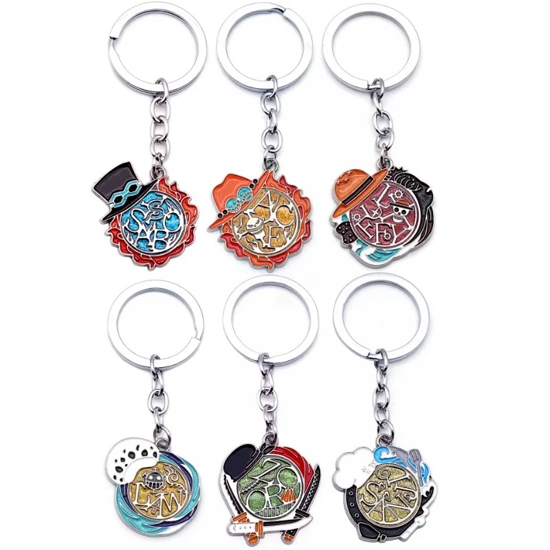 One Piece Straw Hat - One Piece Cartoon Perifere sleutelhanger Joba
