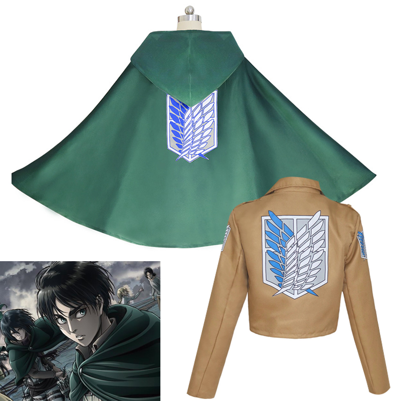 Attack Titan Cloak - Aanval op Titan Cosplay Kostuum Anime