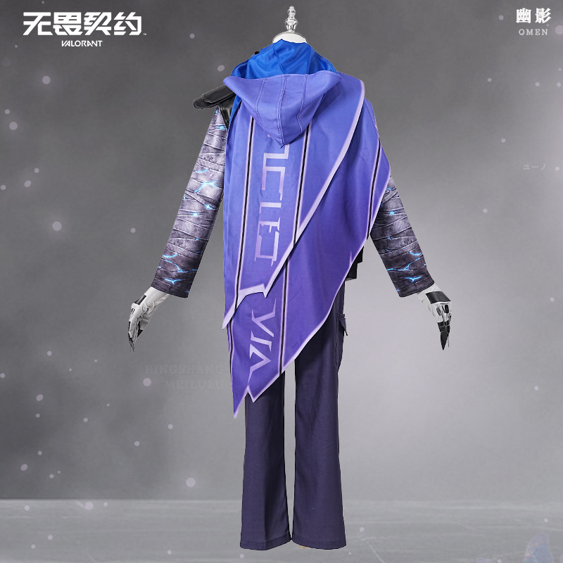 Game VALORANT Omen Cosplay Kos - Anime Cosplay With Mask recensie en prijs