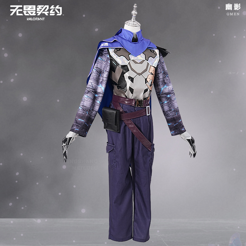 Game VALORANT Omen Cosplay Kos - Anime Cosplay With Mask recensie en prijs