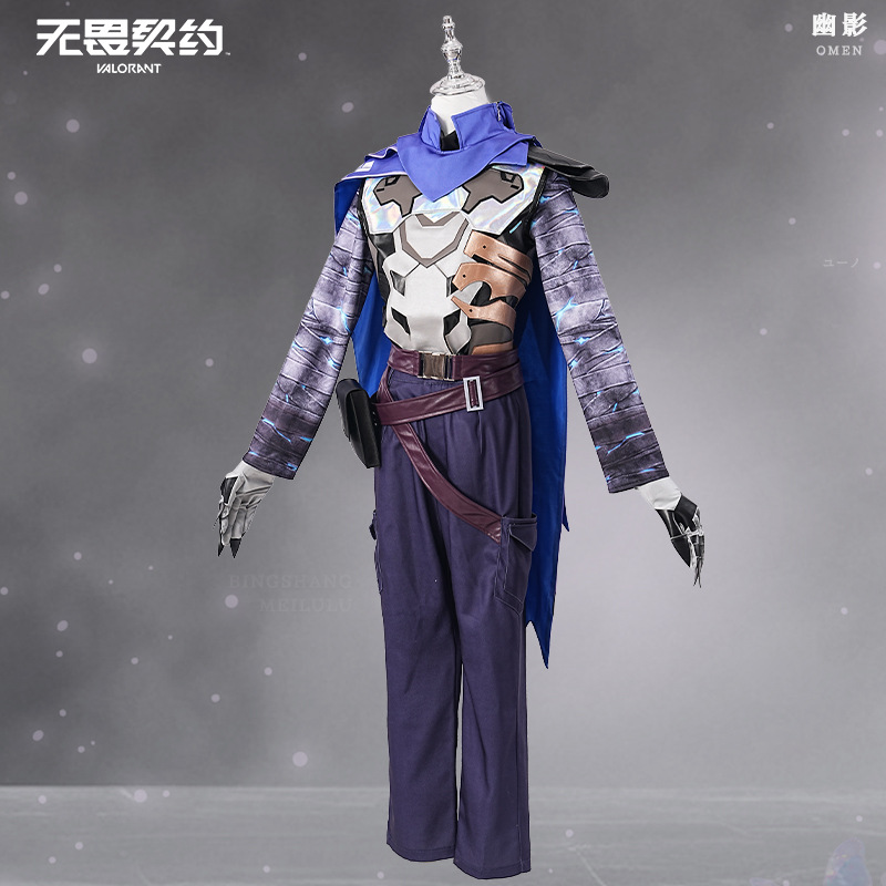 Game VALORANT Omen Cosplay Kos - Anime Cosplay With Mask recensie en prijs