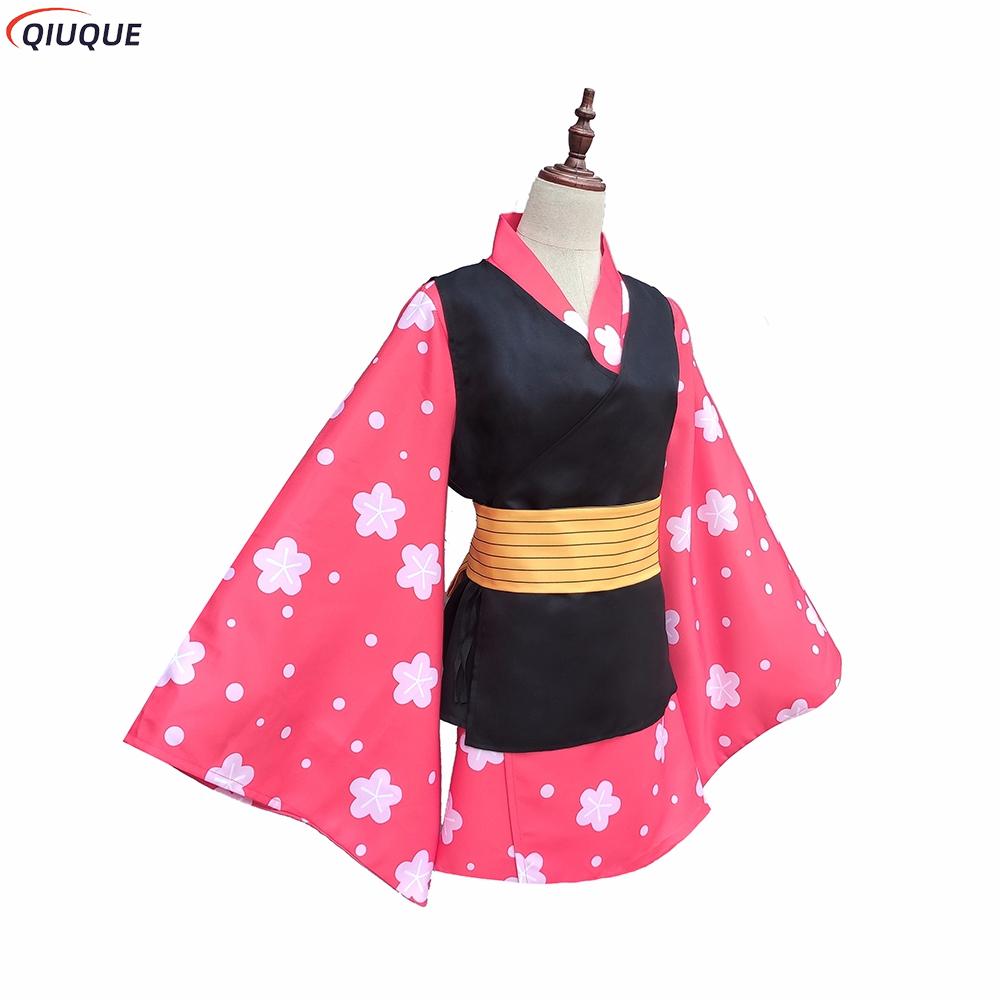 Makomo Cosplay Kostuum Kimono  - Anime Cosplay With Mask recensie en prijs