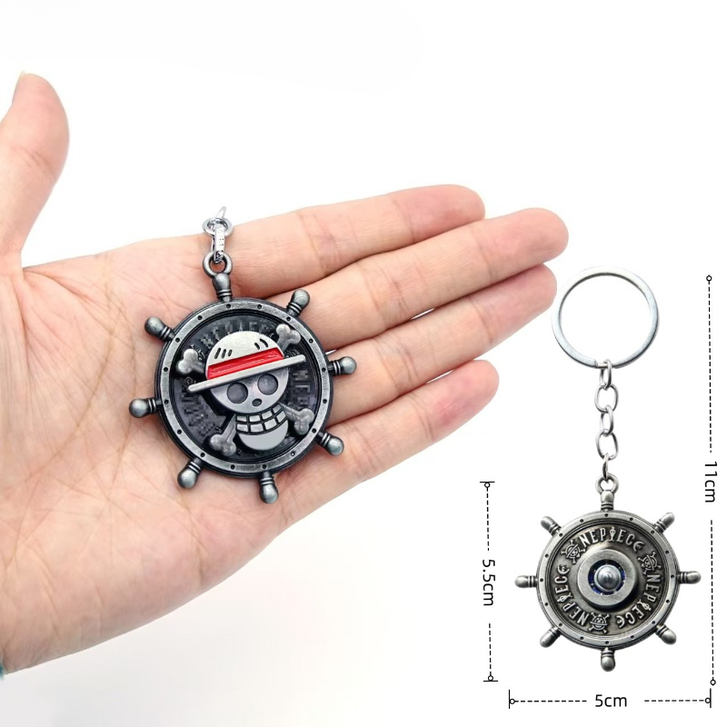 Draaibare sleutelhanger, Luffy - One Piece Straw Hat recensie en prijs
