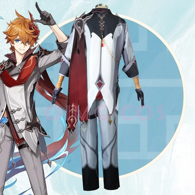 Genshin Impact Tartaglia Cospl - Anime Cosplay For Halloween recensie en prijs