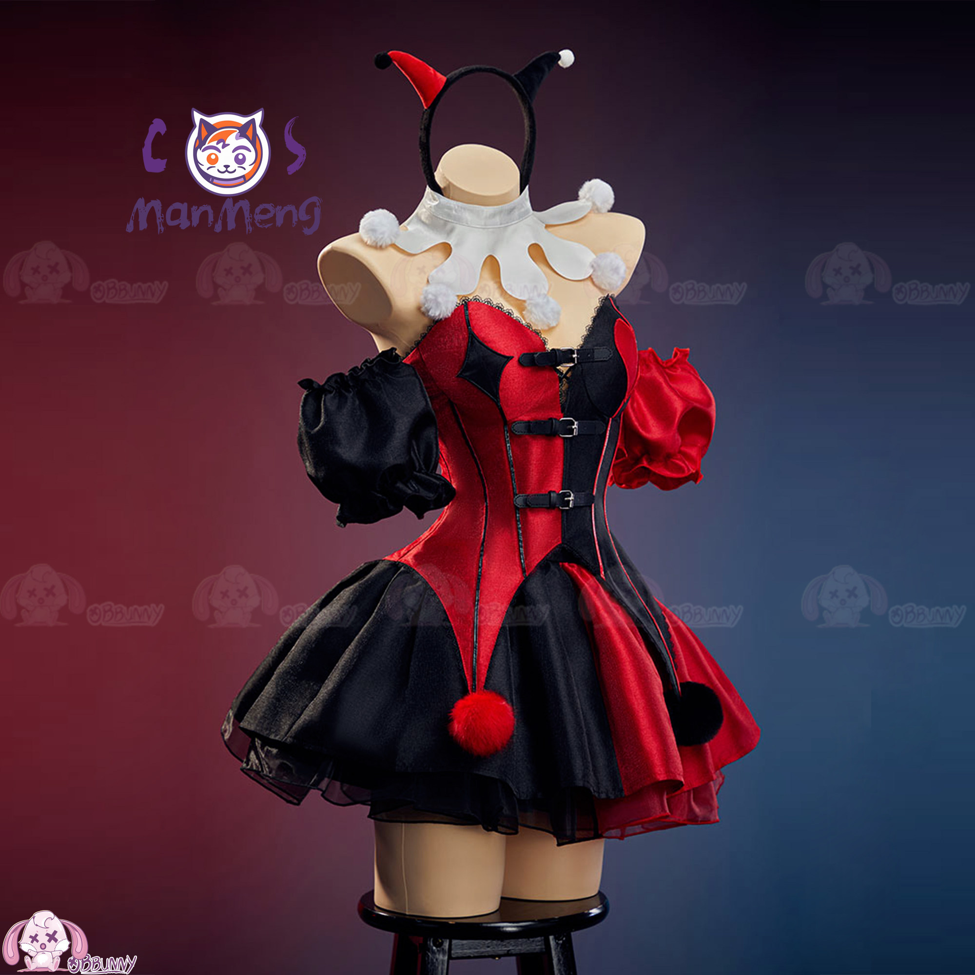 Nieuwe Clown Gothic Lolita Tai - Anime Cosplay Lolita recensie en prijs
