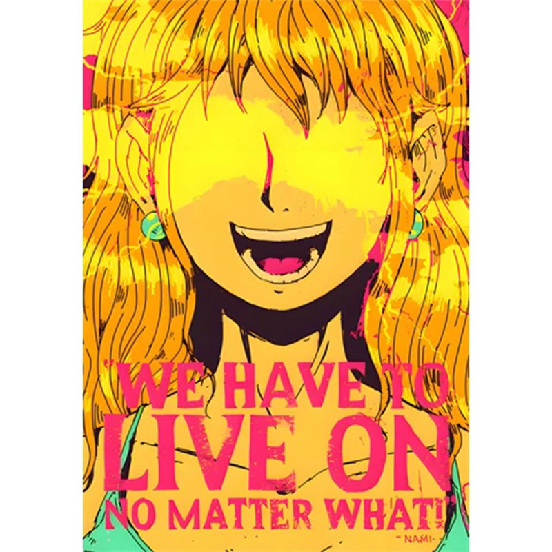 One Piece Retro Anime muurstic - One Piece Straw Hat recensie en prijs