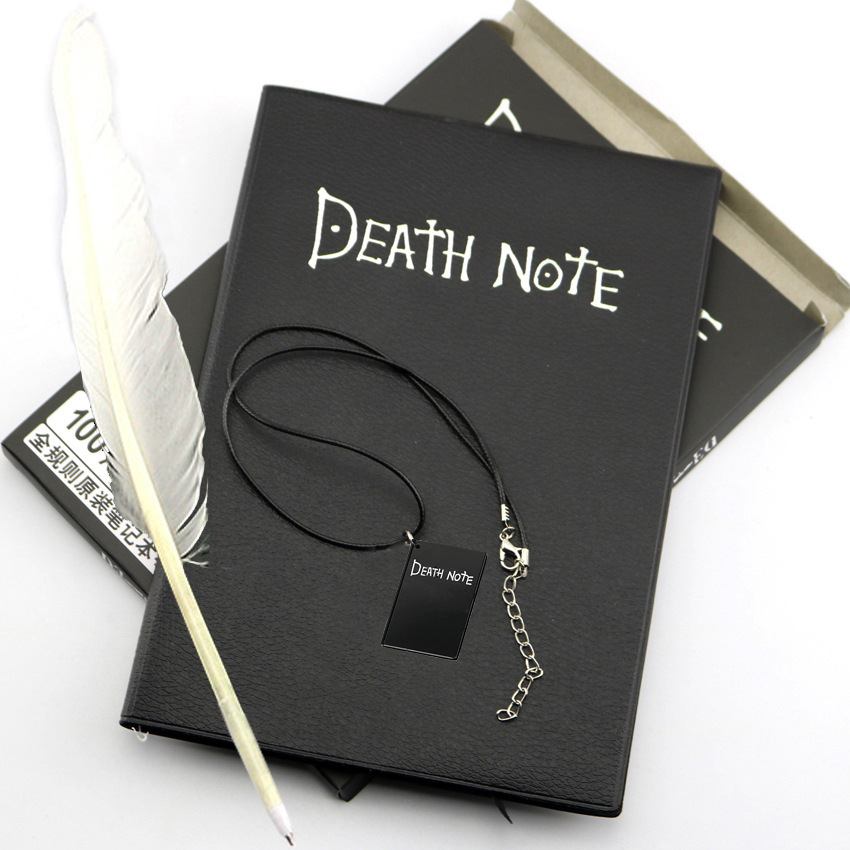 Anime Death Notebook Set Leder - Death Note Replica recensie en prijs