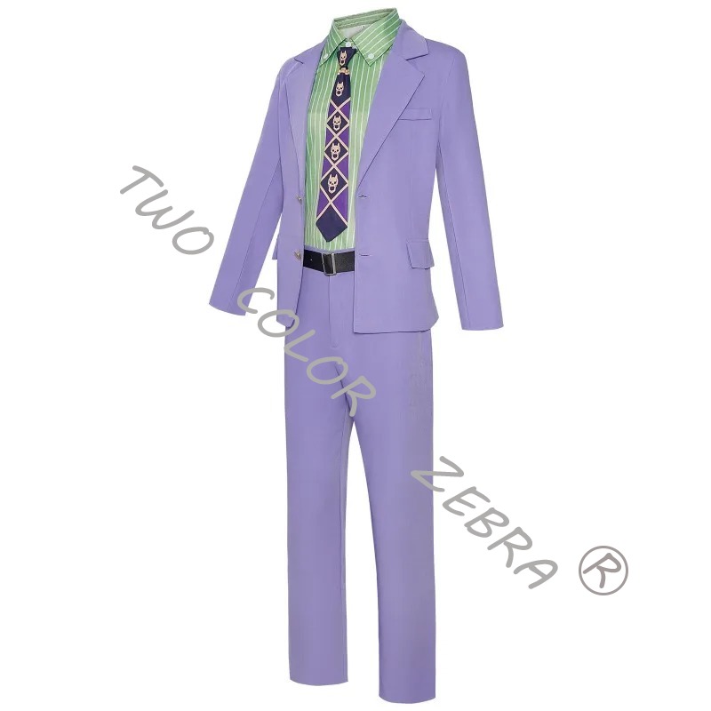 5PCS Kira Yoshikage Cosplay An - Anime Cosplay Kostüm recensie en prijs