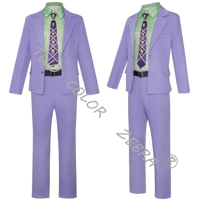 5PCS Kira Yoshikage Cosplay An - Anime Cosplay Kostüm recensie en prijs