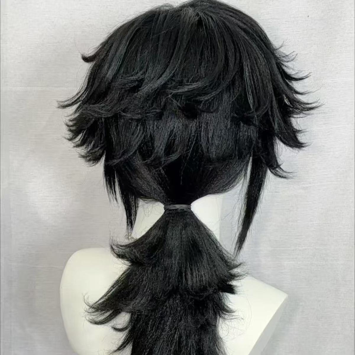 Tomioka Giyu cosplay pruik |   - Anime Cosplay Recommendations recensie en prijs