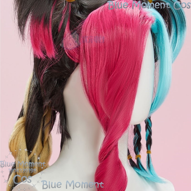 Jinx Valentine Cosplay Pruik R - Cosplay Anime Pink Hair recensie en prijs