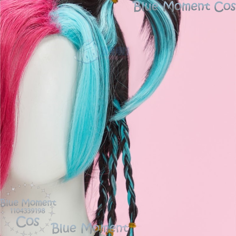 Jinx Valentine Cosplay Pruik R - Cosplay Anime Pink Hair recensie en prijs
