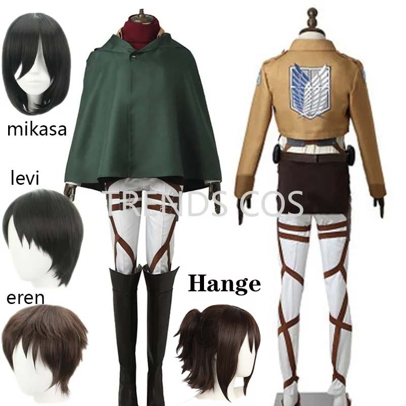 Cosplay Anime Levi Ackerman Mi - Attack Titan Cloak recensie en prijs