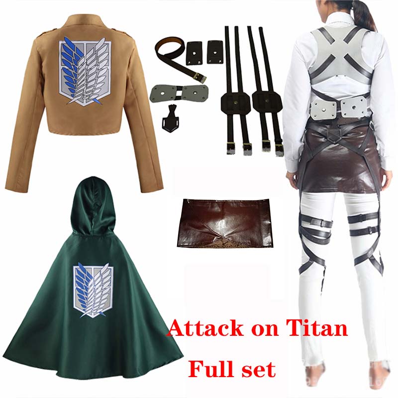 Cosplay Anime Levi Ackerman Mi - Attack Titan Cloak recensie en prijs