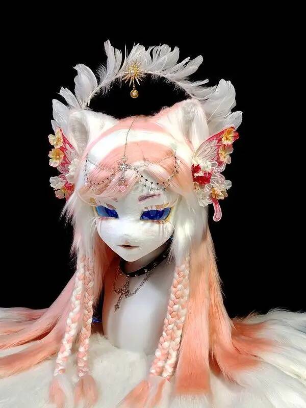 Handgemaakte Kig Fursuit hoofd - Anime Cosplay With Mask recensie en prijs