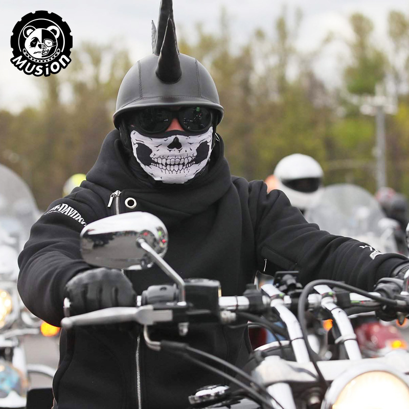 Musion Black Ghosts Bivakmuts  - Anime Cosplay Mask recensie en prijs