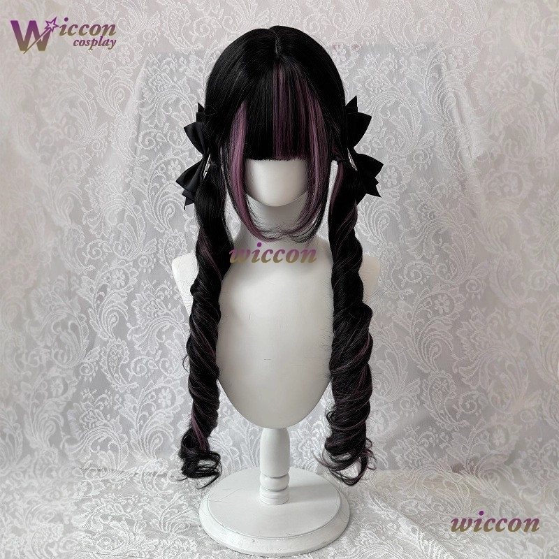 Stripverhaal ‌ Zwarte pruik me - Cosplay Anime Pink Hair recensie en prijs