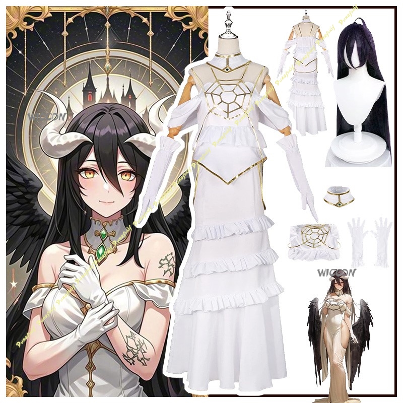 Cosplay Kostuums Anime Over Al - Anime Cosplay Albedo recensie en prijs
